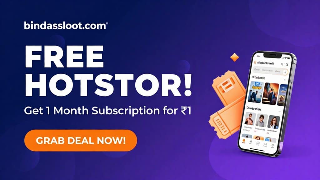 Jio Hotstar Free Subscription: 1 Month Loot Deal