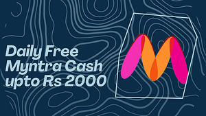 Myntra Free Cash 1