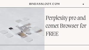 A guide on how to get Perplexity pro and comet Browser for FREE using the referral loot offer.