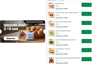 BigBasket 10 rupee offer