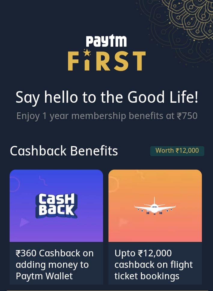 paytm first