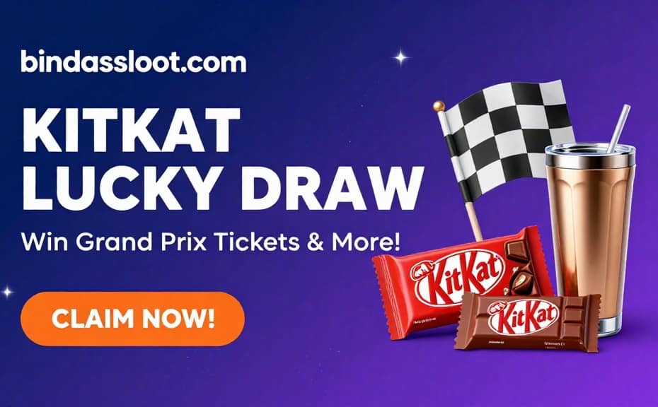 KitKat Lucky Draw contest promotional banner for Indian winners
