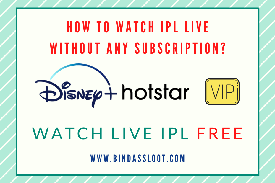 How To Watch Ipl Live Without Any Subscription_