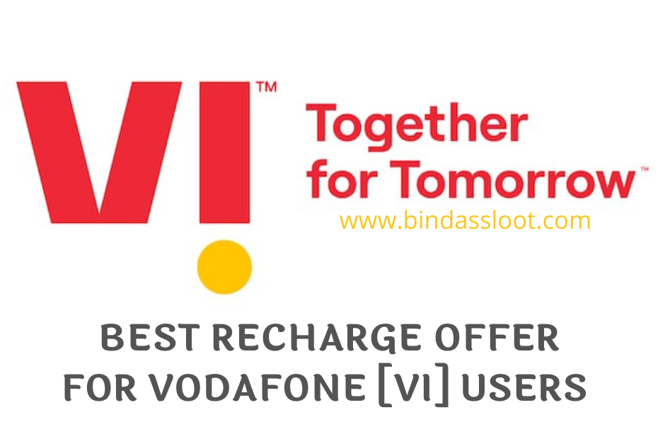 BEST RECHARGE OFFER FOR VODAFONE [VI] USERS