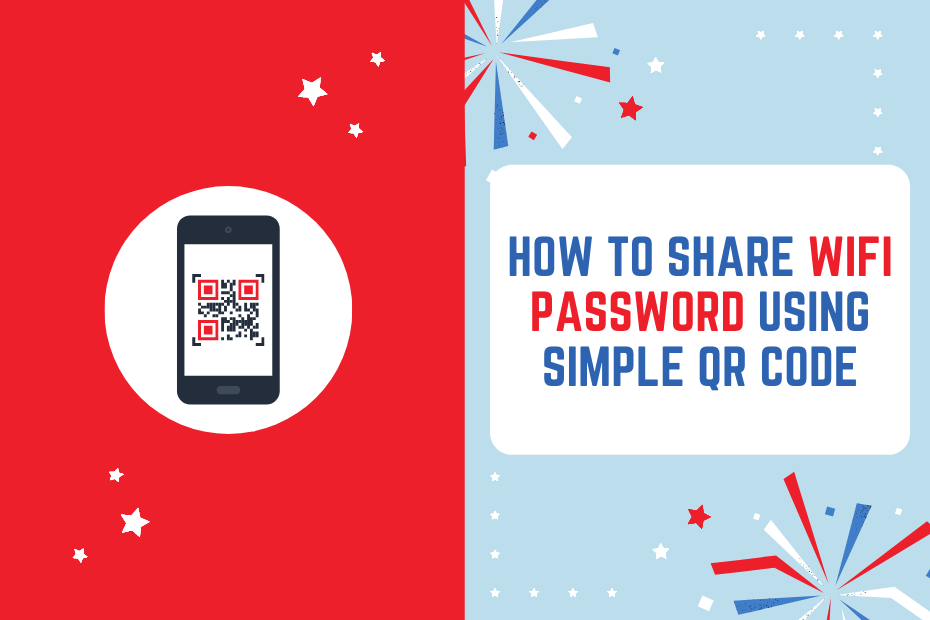 HOW TO SHARE WIFI PASSWORD USING SIMPLE QR CODE